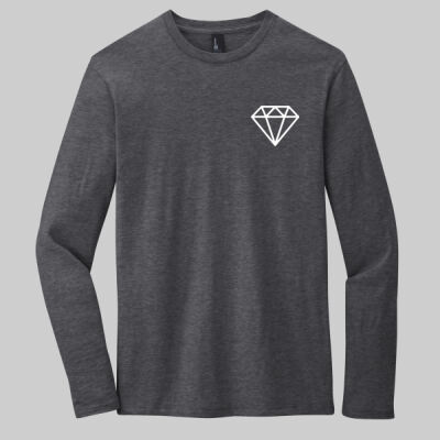 Very Important Tee ® Long Sleeve - Diamond Chest - White Thumbnail