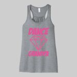 Women's Flowy Racerback Tank - Diamond Dance Thumbnail