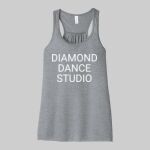 Women's Flowy Racerback Tank - Diamond Dance Thumbnail