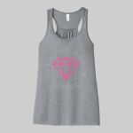 Women's Flowy Racerback Tank - Diamond Dance Thumbnail