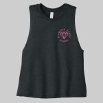 Women's Racerback Cropped Tank - Diamond Dance Thumbnail