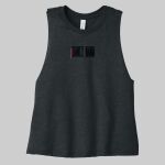 Women's Racerback Cropped Tank - Diamond Dance Thumbnail