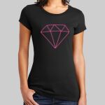 Women's Fitted Very Important Tee ® - Diamond Dance Thumbnail
