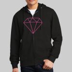 V.I.T. Fleece Full Zip Hoodie - Diamond Dance Thumbnail