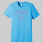 Unisex Triblend Short Sleeve Tee - Diamond Dance Thumbnail